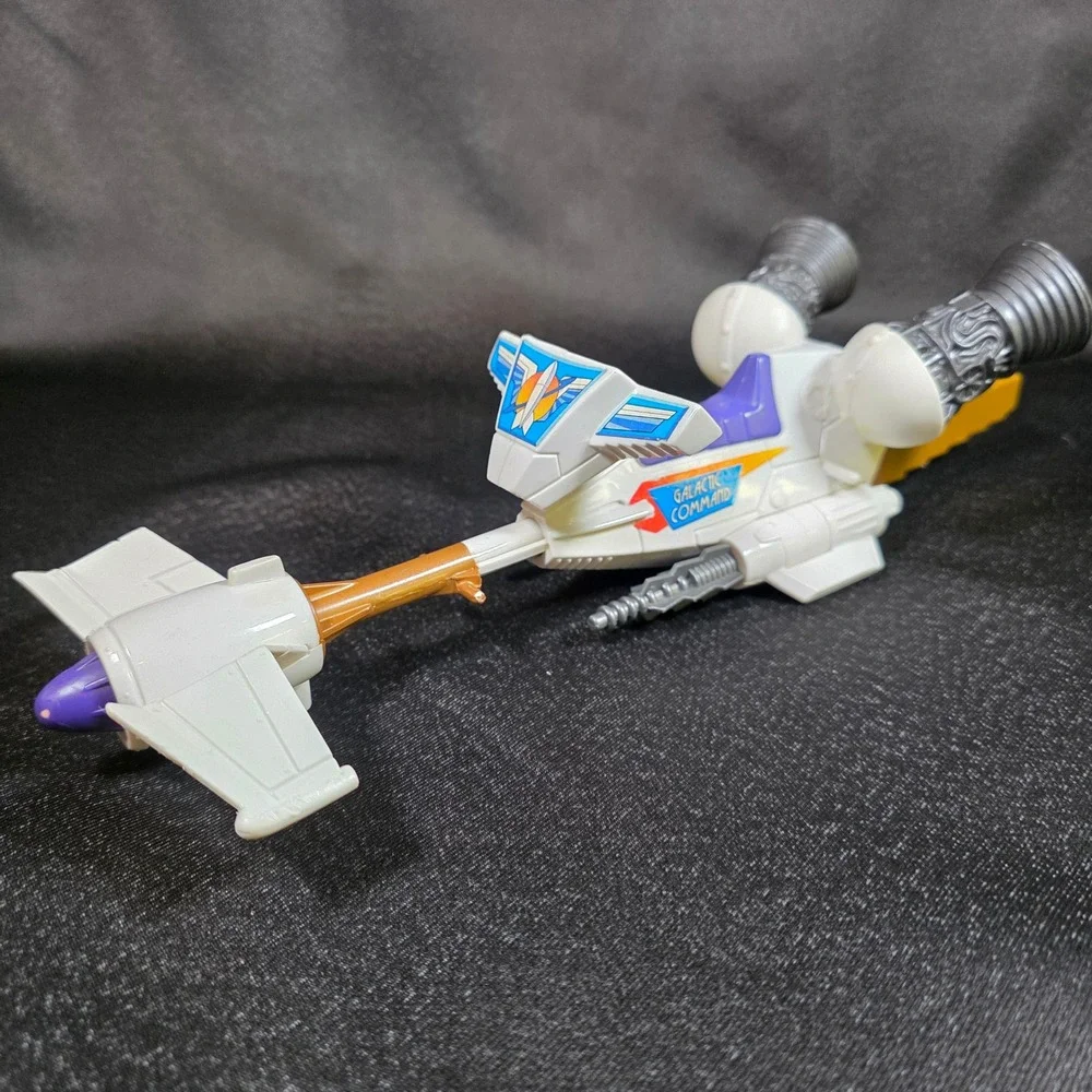 Vintage 1990s Toy Story Buzz Lightyear Galactic Command Star Cruiser Space Ship